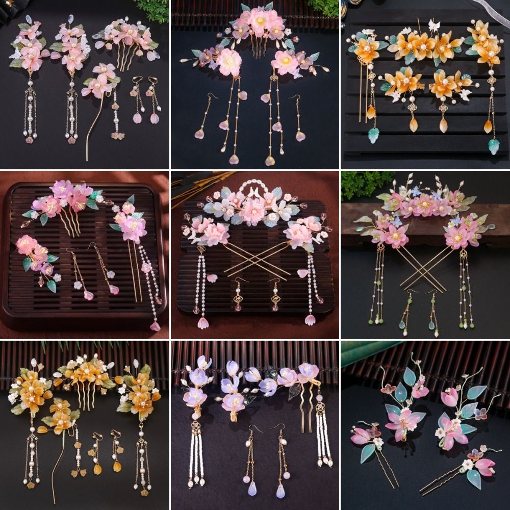 Hanbok Hair Pin - Conjunto de horquillas de estilo chino