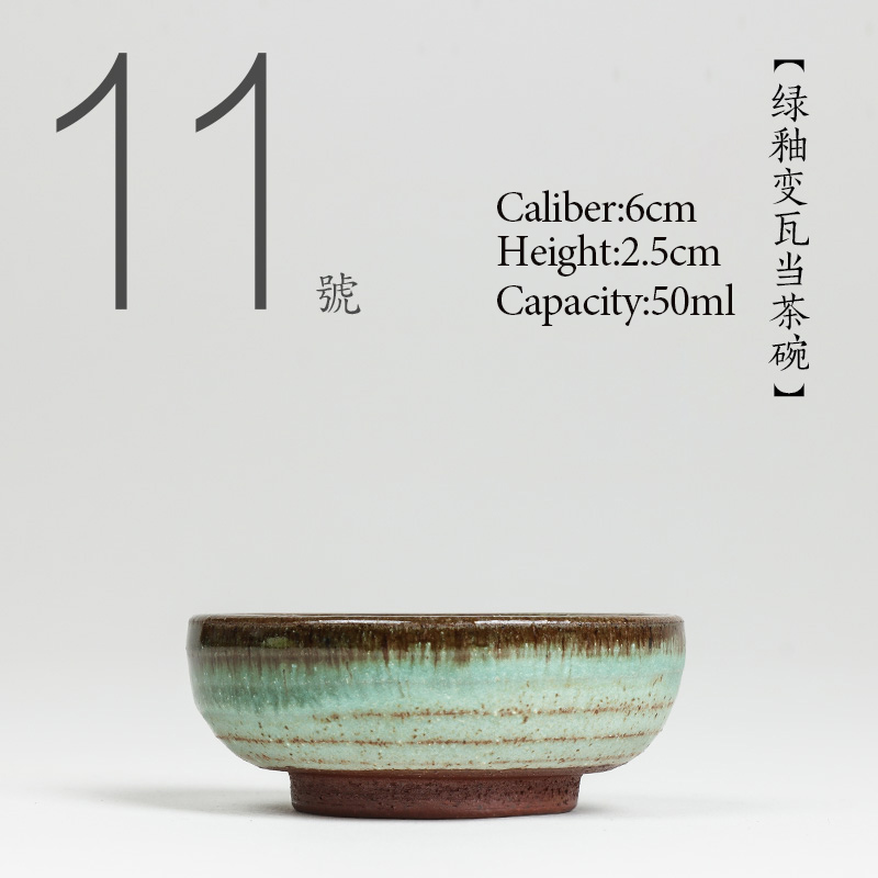 Celadon Ceramic Cup - NO.011 Taza de té de cerámica