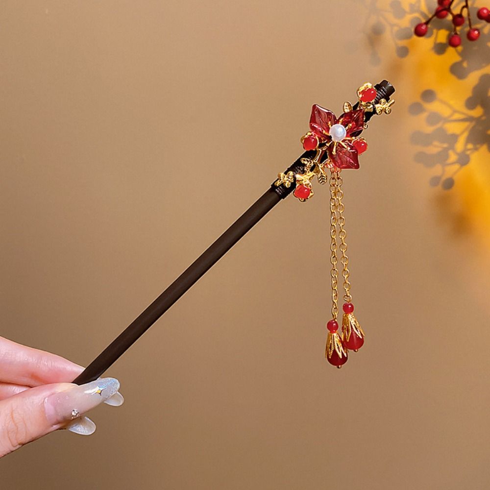 Hanbok Hair Pin - Pasador de pelo de madera con