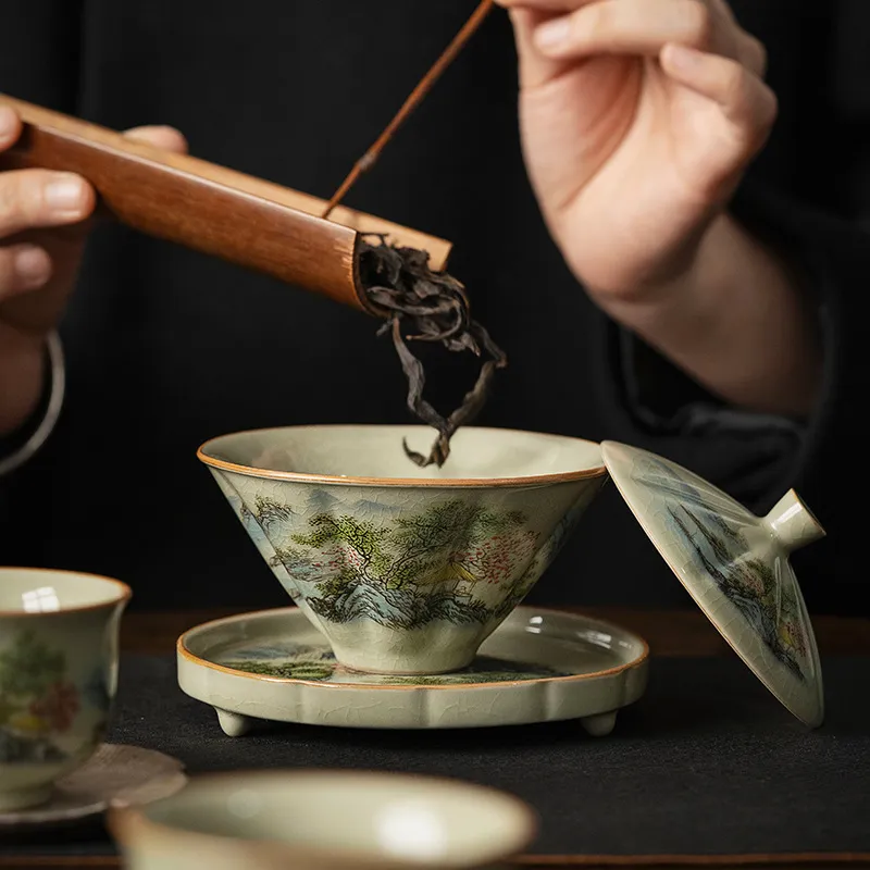 Jingdezhen-Copa de té de cerám - Celadon Ceramic Cup reseña y precio