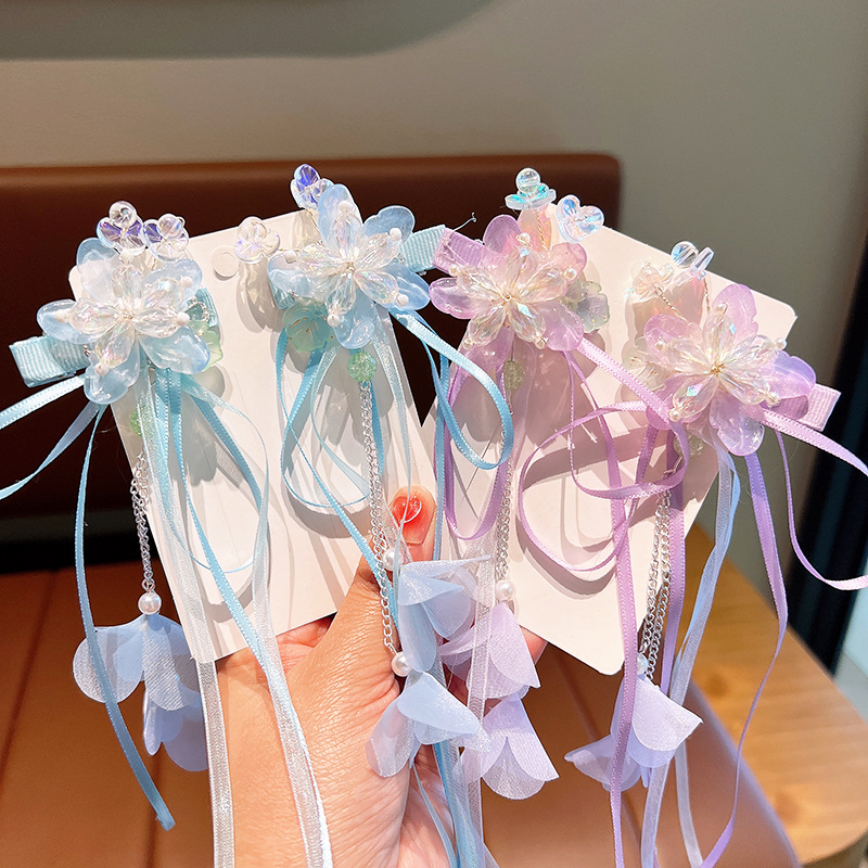 Horquilla con borla de cinta r - Hanbok Hair Pin reseña y precio