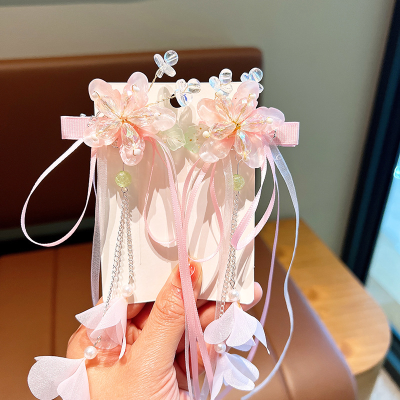 Horquilla con borla de cinta r - Hanbok Hair Pin reseña y precio
