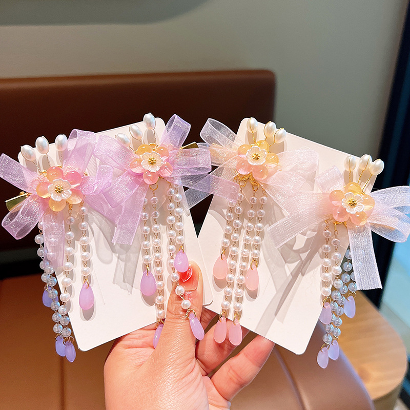 Horquilla con borla de cinta r - Hanbok Hair Pin reseña y precio