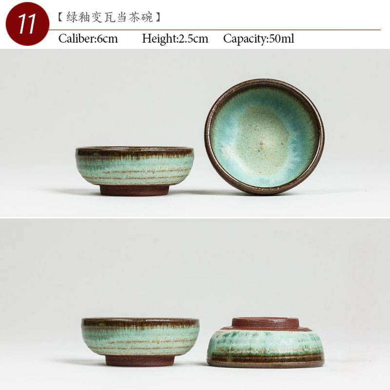 NO.011 Taza de té de cerámica  - Celadon Ceramic Cup reseña y precio