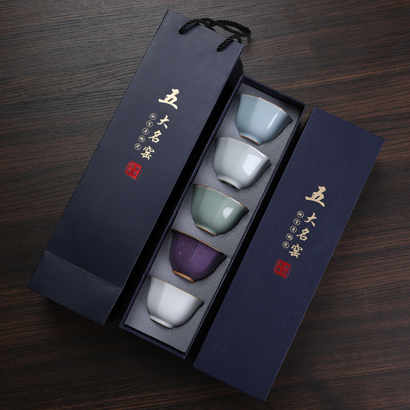 Juego de té de 5 tazas con cin - Celadon Ceramic Cup reseña y precio