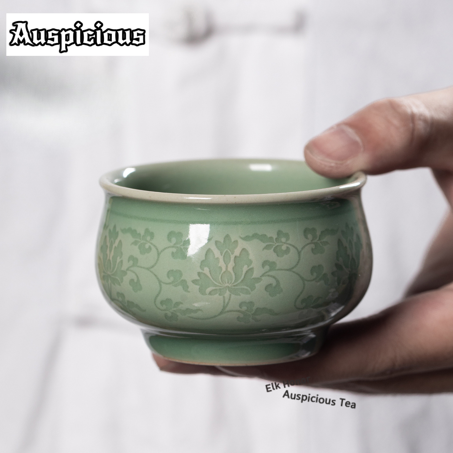 Taza de té Celadon de Loto Ent - Celadon Ceramic Cup reseña y precio