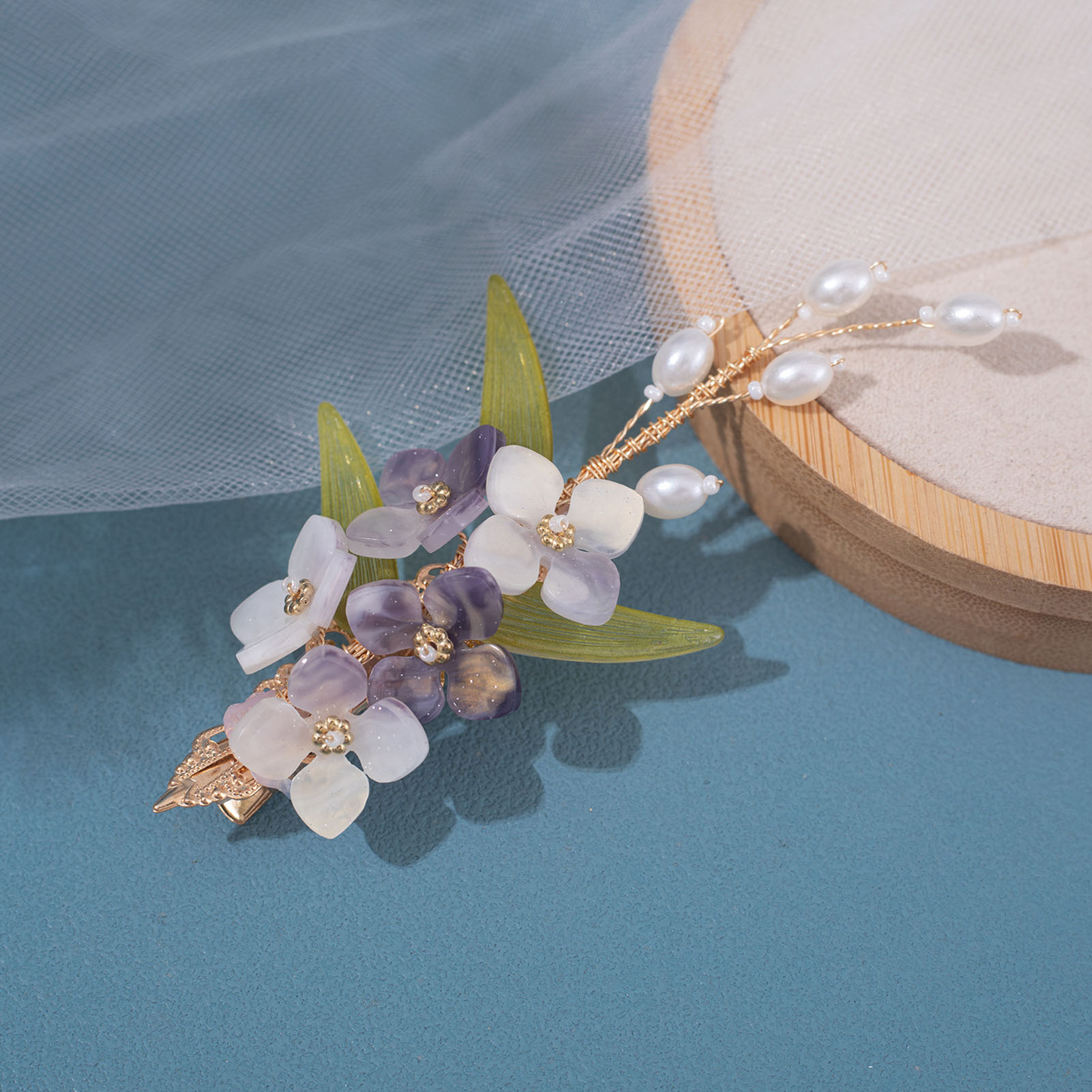 Pinzas para el cabello con flo - Hanbok Hair Pin reseña y precio