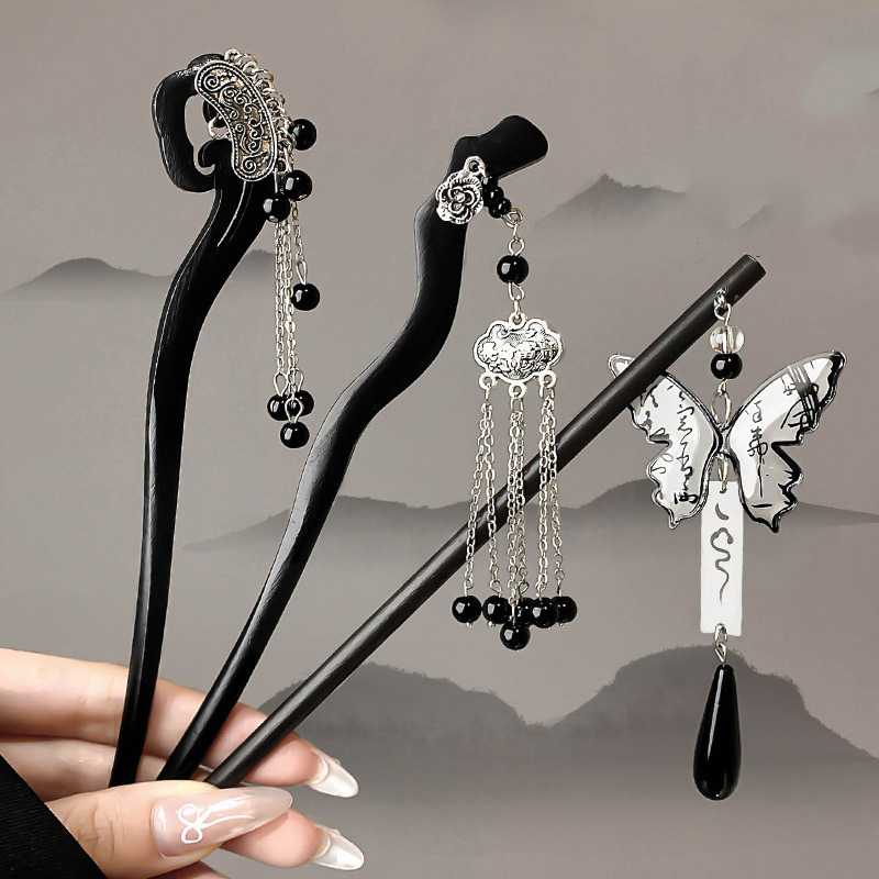 Horquillas de madera con pintu - Hanbok Hair Pin reseña y precio